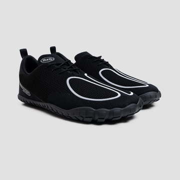 Tech Tabi Obsidian Black | Barefoot Running Shoes
