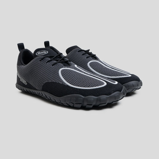 Tech Tabi Carbon Grey | Barefoot Running Shoes